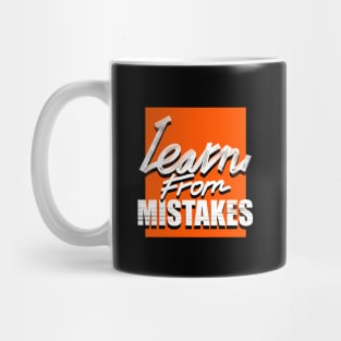 Learn From Mistakes Mug